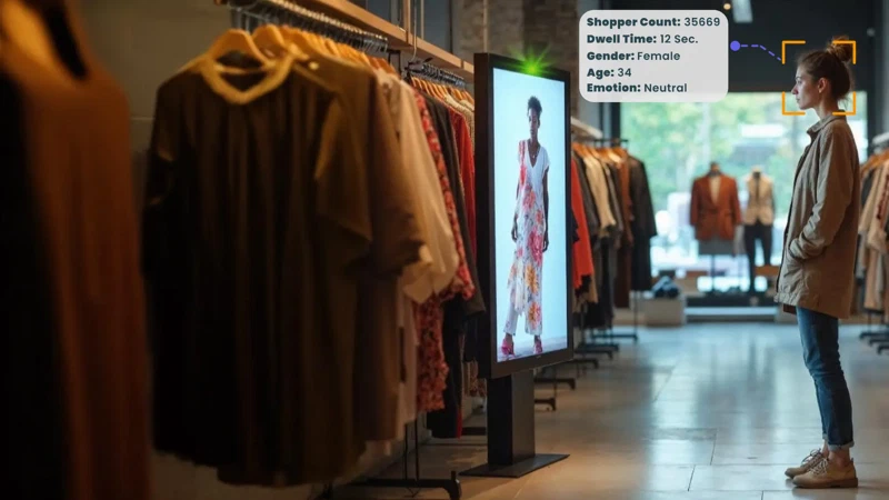 AI Digital Signage Screen