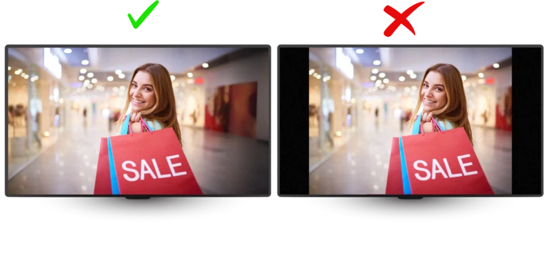 Avoid Letterboxing