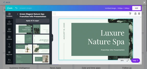 Canva Editor