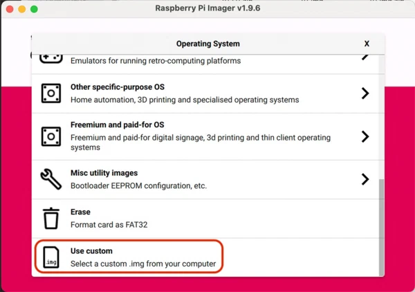 Custom OS