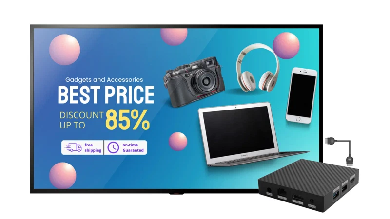 Digital signage media player