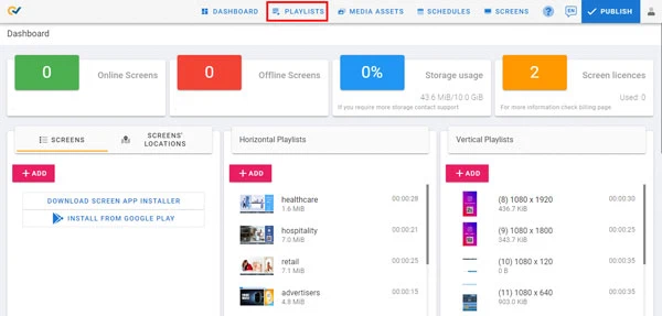 EasySigange dashboard - canva app