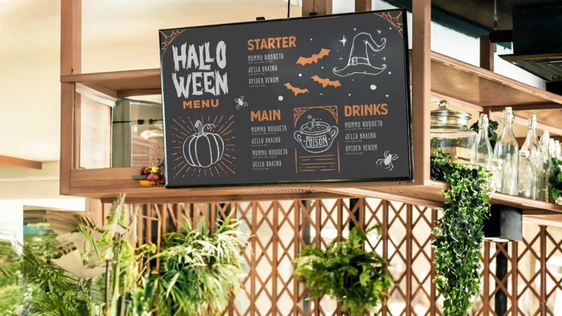Halloween Menu