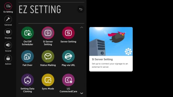 LG EZ Settings