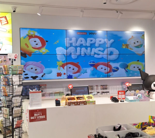 Miniso AU Digital Signage Video Wall
