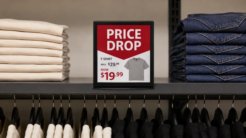 Shelf POP Digital Signage