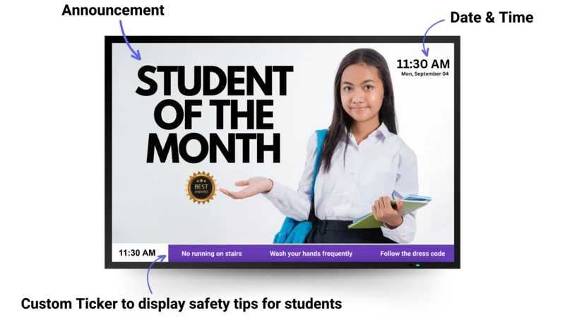 Student of the month