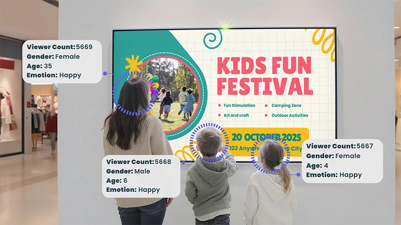 Targeted Digital Signage Content