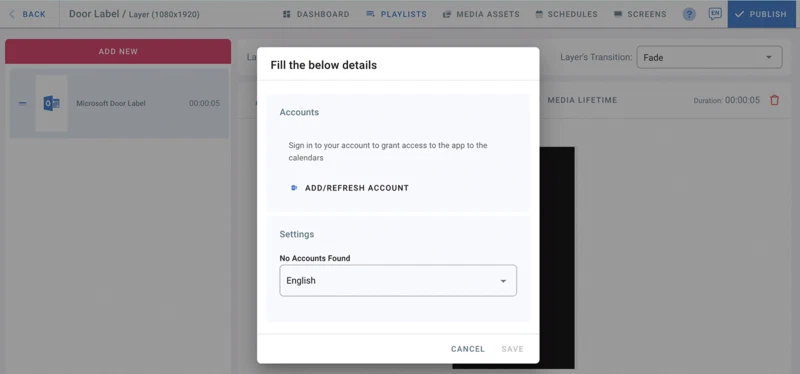 add microsoft account