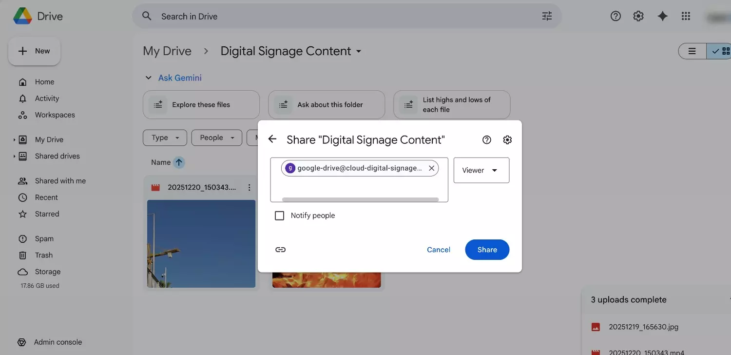 Share Email Address