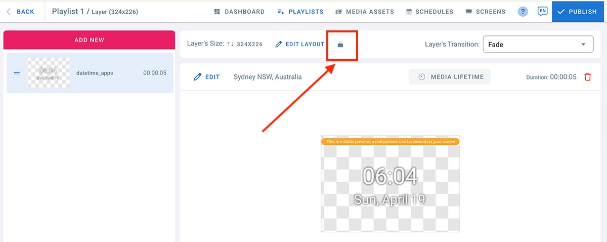 Lock Layer
