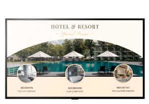 Digital Signage for Hospitality