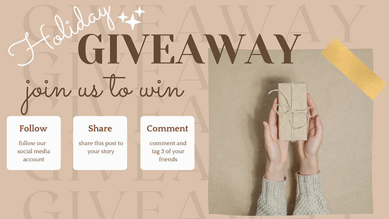 Giveaway
