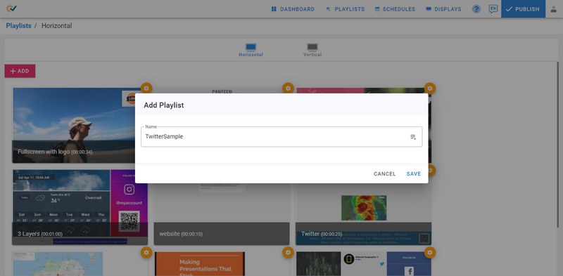 Add a Playlist