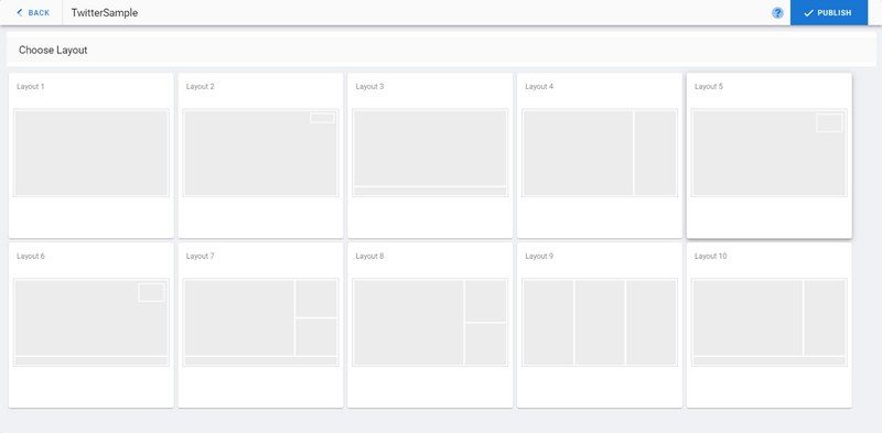 Choose Layout