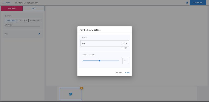 Choose Twitter