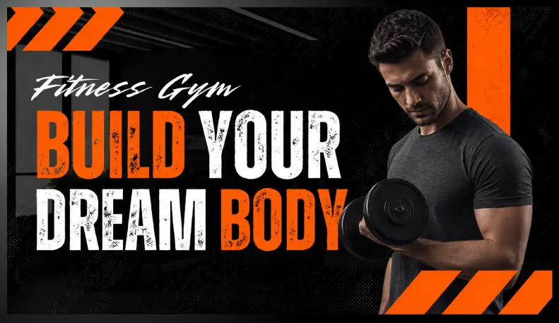 Gym digital signage template