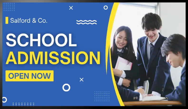 school digital signage template