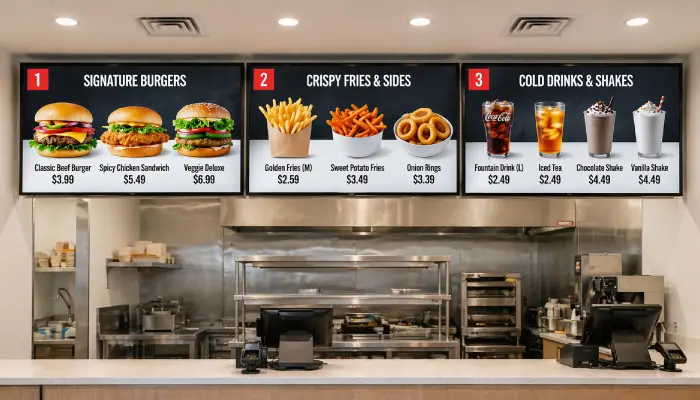 Digital Menu Board