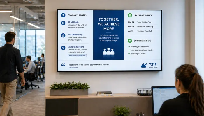 Employees Communication Board