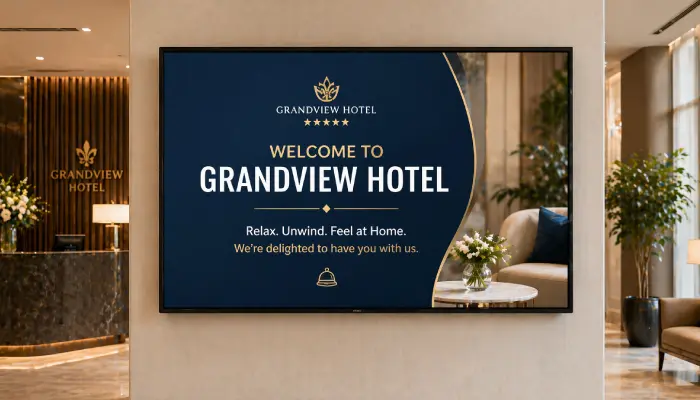 Lobby & Welcome Screen