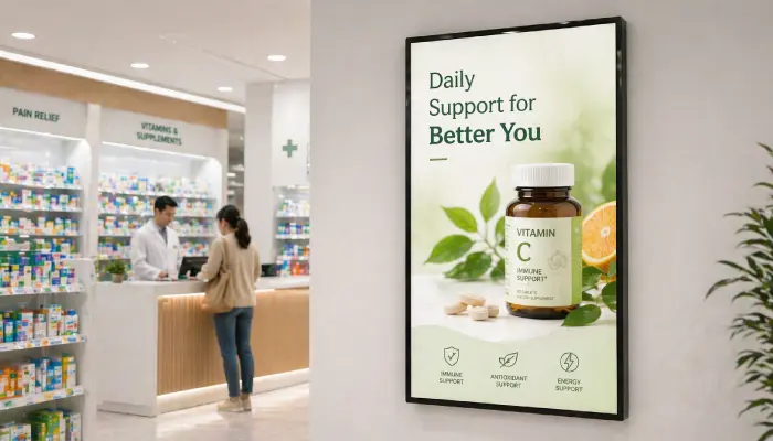 Pharmacy Digital Signage