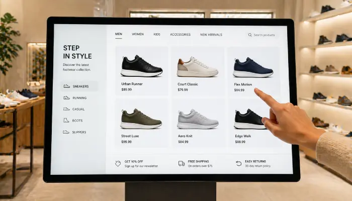 Touchscreen Signage
