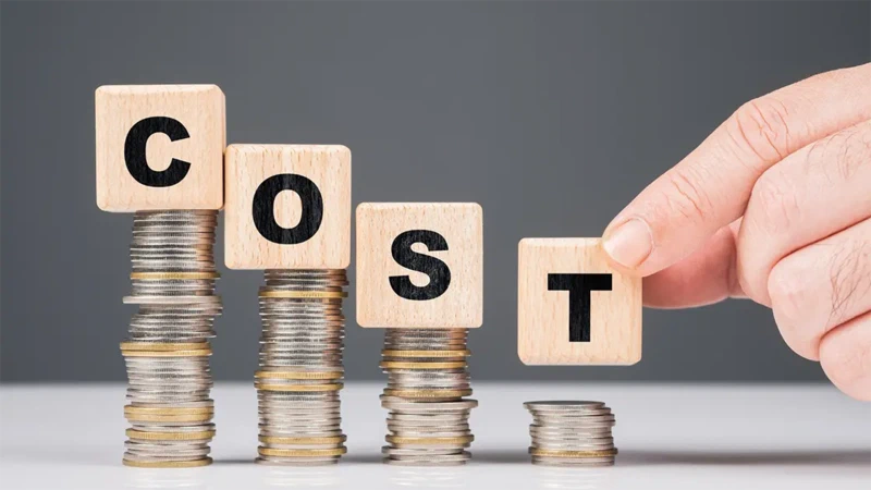less cost